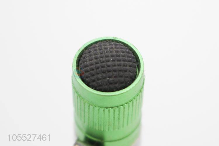 Wholesale promotional green pen shape aluminum alloy mini flashlight