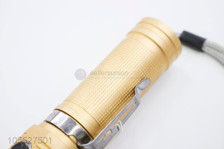 Cheap wholesale mini alloy torch flashlight