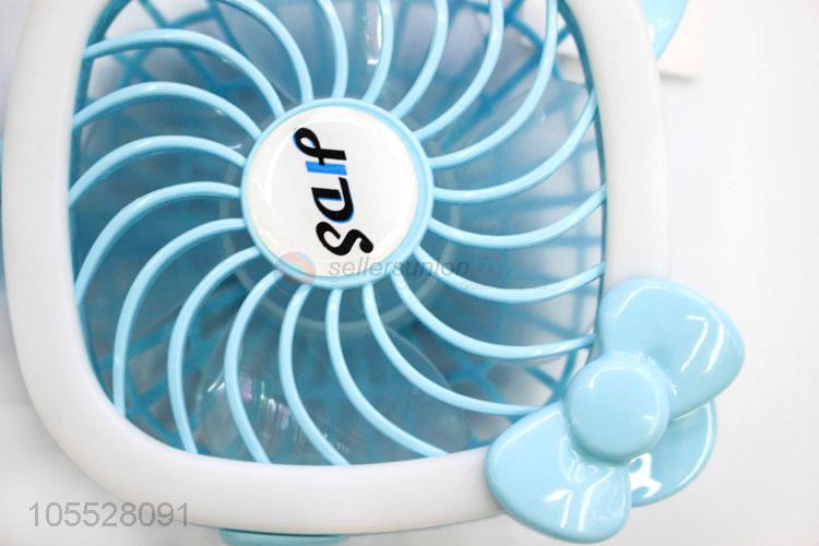 China Factory Cute Mini Hand-held Fan Portable USB Charging for Students