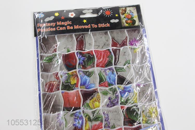 Educational 3D EVA Picture Collage DIY Mosaic Sticker Puzzle