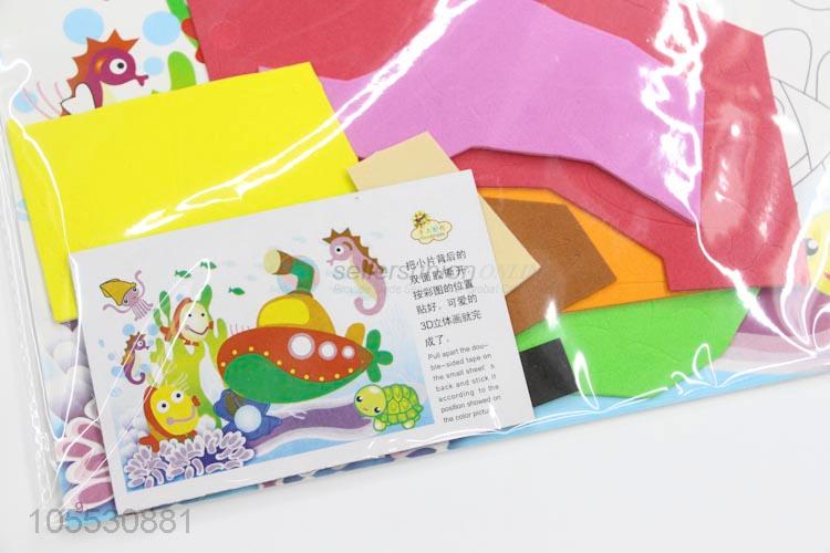 New Arrival Colorful 3D Educational Puzzle Picture Collage