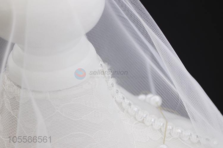 Hot Selling Beautiful White Wedding Bridal Veil