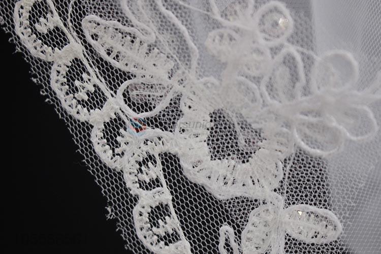 Hot Selling Beautiful White Wedding Bridal Veil