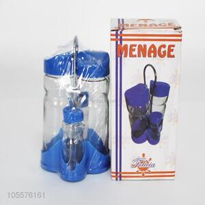 4pcs Condiment Bottles/Pots Set