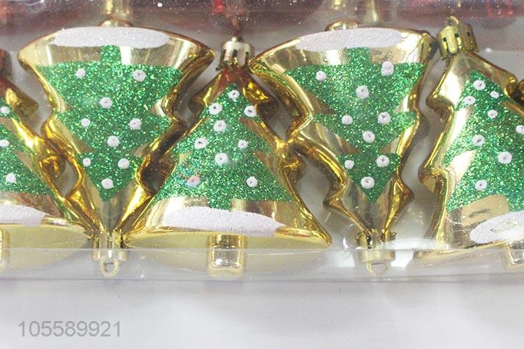 Wholesale 6 Pieces Colorful Christmas Tree Decoration Ornament