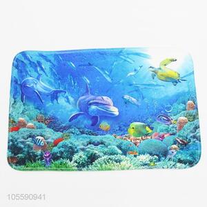 Wholesale Unique Design Underwater World Patter Floor Mat for Home Furnishing