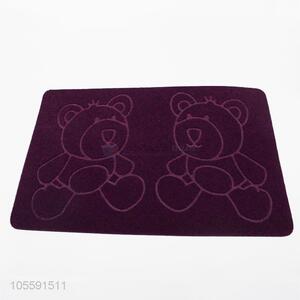 China Hot Sale Bear Pattern Entrance Welcome Mat