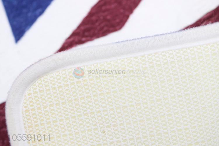 Factory Wholesale British Flag Doormat Non-slip Water-absorbing Carpet