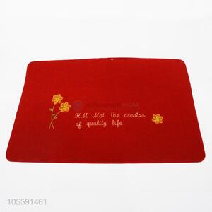 Newest Home Decor Red Door Mat