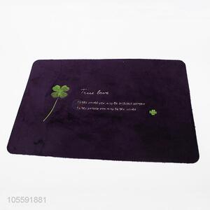 Popular Wholesale Beautiful Embroidery Living Room Bedroom Floor Mat