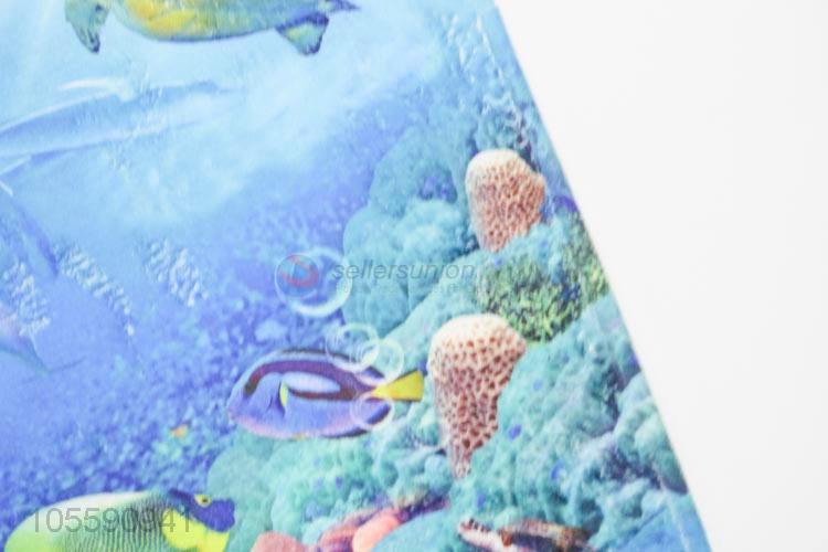 Wholesale Unique Design Underwater World Patter Floor Mat for Home Furnishing