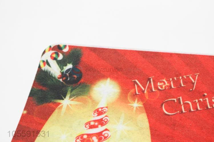 Unique Christmas Series Non-woven Non-slip Door Mat