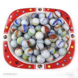 Fashion Design Cream Glass Ball Toy Marbles Ball