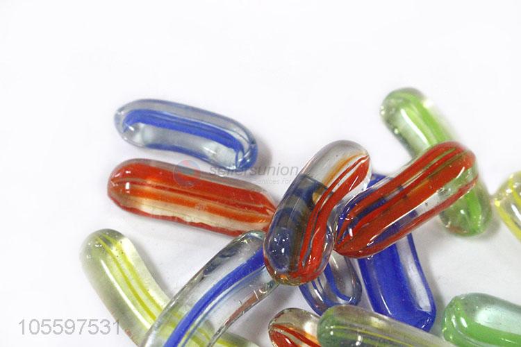 Hot Selling Decorative Glass Stone Colorful Glass Craft