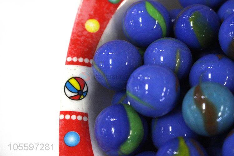 New Design Cream Toy Glass Ball Colorful Marbles