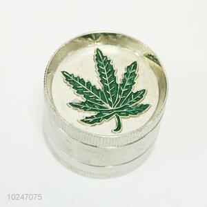 Simple Four-layer Leaf Pattern Cigarette Grinder