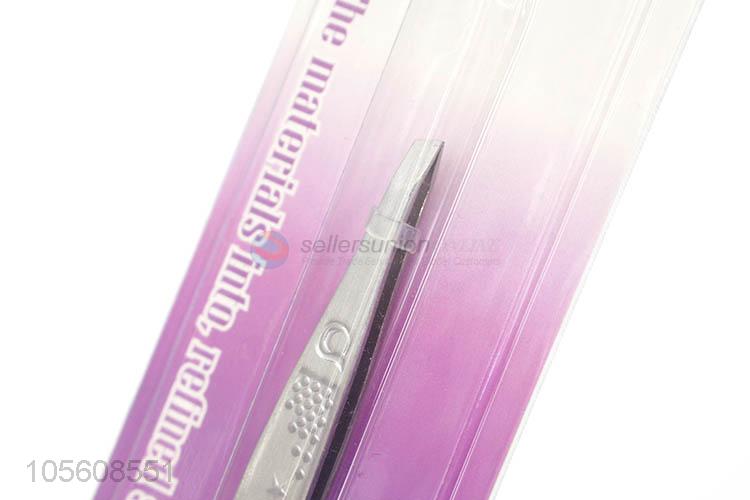 Promotional Wholesale Make Up Tools Eyelash Eyebrow Hair Removal Tweezer