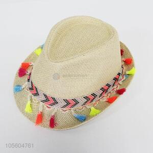 Wholesale Colorful Woven Straw Hat Fashion Sun Hat