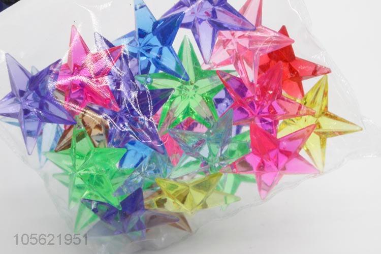 China Factory Star Shape Acrylic Decoration Crafts