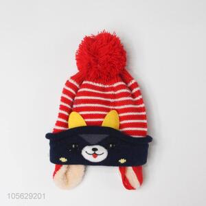 Creative Design Cartoon Kids Knitted Beanie Cap