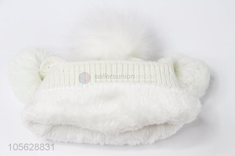 Custom Kids Warm Hat Best  Earmuffs Hat For Litter Girls