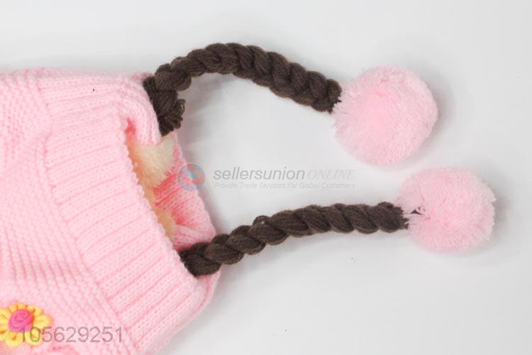 Wholesale Decorative Beanie Cap Baby Winter Warm Hat