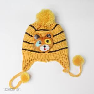 Fashion Knitted Earmuffs Hat Winter Beanie Cap For Boy