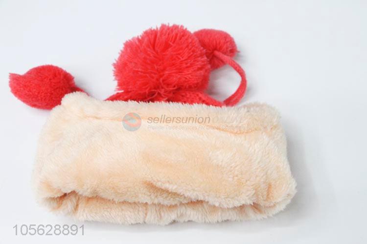 Popular Kids Winter Warm Hat Knitted Earmuffs Hat