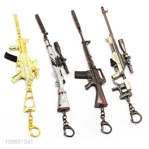 Cool Design Weapon Gun Model Zinc Alloy Key Chain