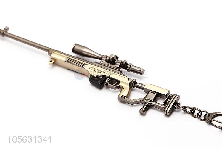 Cool Design Weapon Gun Model Zinc Alloy Key Chain