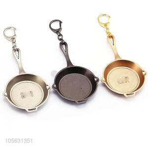 Wholesale Fashion Pendant Large Pan Shape Key Chain