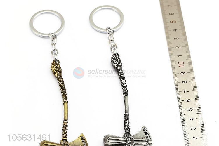 Hot Selling Zinc Alloy Axe Shape Key Chain Fashion Accessories