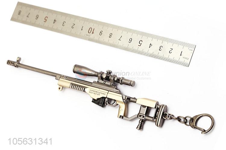 Cool Design Weapon Gun Model Zinc Alloy Key Chain