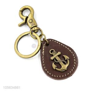 Excellent quality men favor retro anchor charms key chain key holder