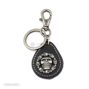 High sales men favor retro alloy skull shape key chain key holder