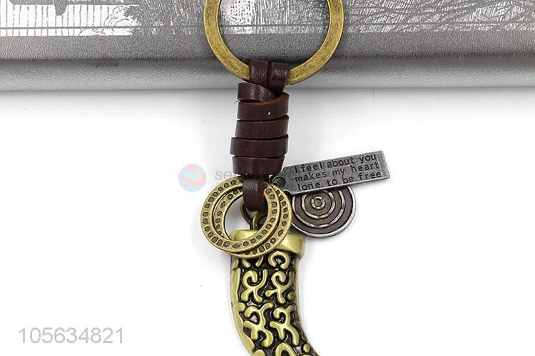 Customized men favor retro alloy charms key chain key holder