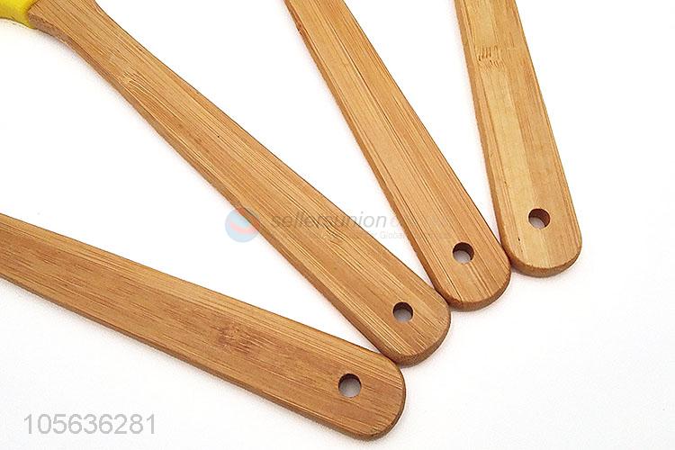 Good Quality Silicone Spatula/Silicone Scraper With Wooden Handle