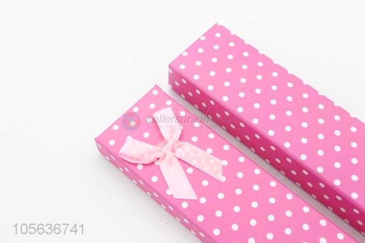 Factory directly sell luxury packaging gift box with ribbon