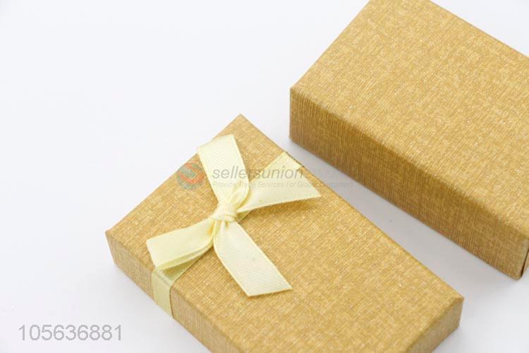 Professional suppliers printed paper ring earstuds box