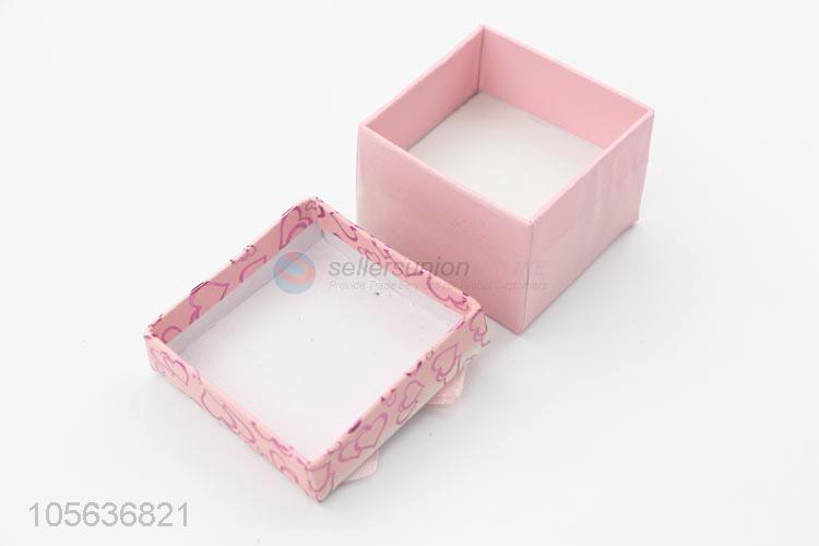 Manufacturer custom ring jewelry box packaging jewelry box