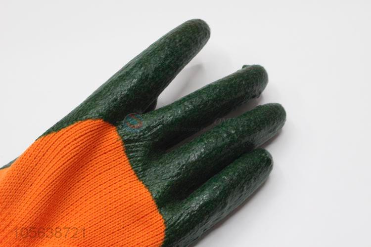 Factory sales latex work gloves protective safety gloves