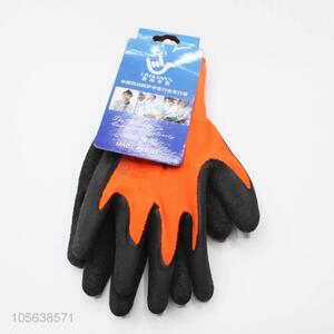 China maker latex work gloves protective safety gloves