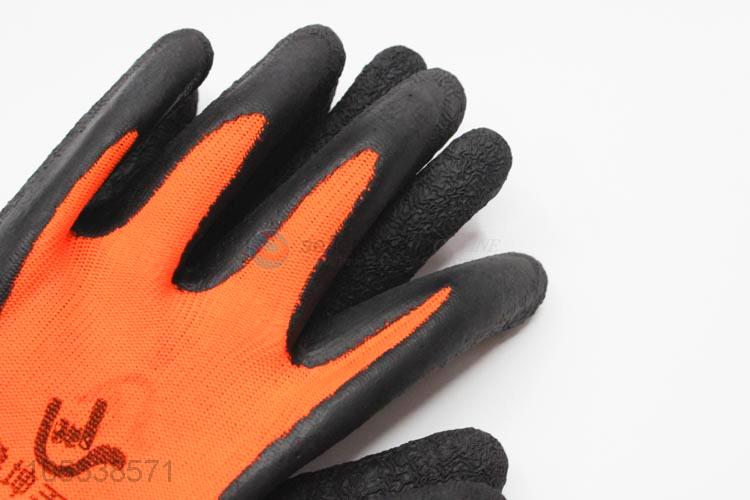 China maker latex work gloves protective safety gloves