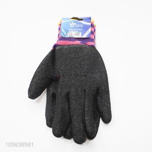 Latest design durable working gloves safety latex gloves