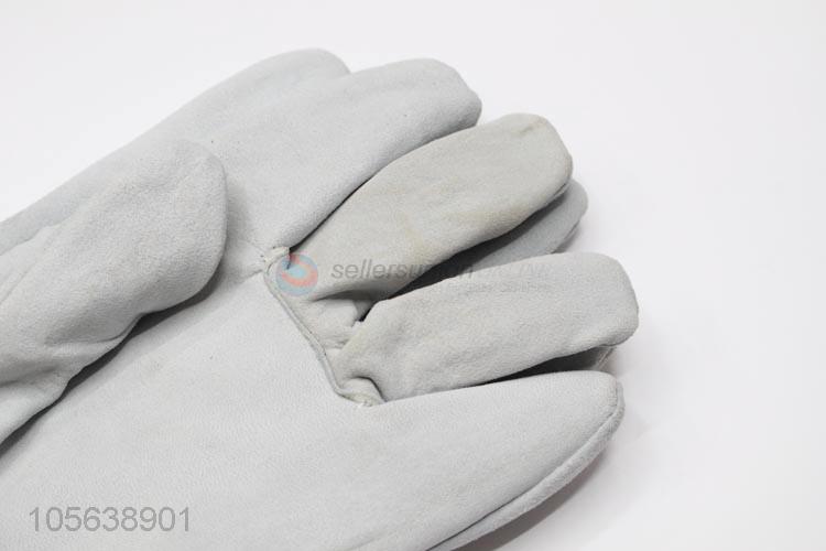 Wholesale custom leather work gloves leather welding gloves