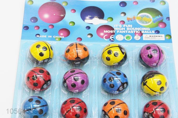 OEM factory rubber jumping stretch printed bouncy ball