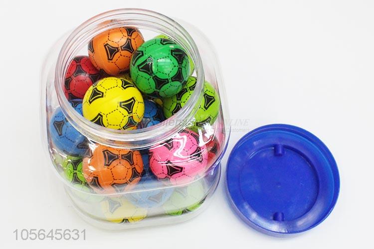 Good quality multicolor rubber stress balls bouncy balls