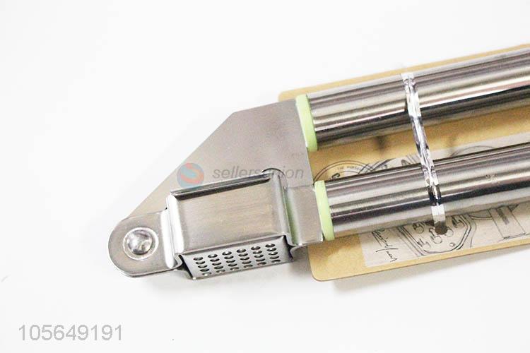 Cheap Professional Stainless Steel Garlic Press