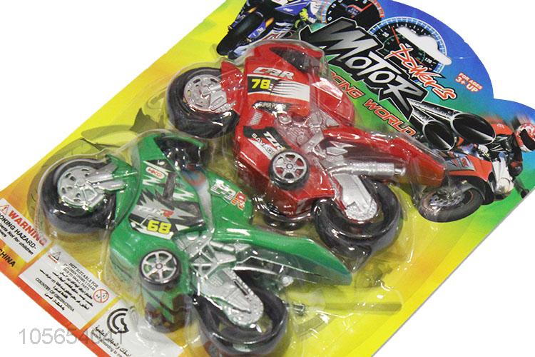 Best Price Pull-Back Motorcycle Toy Racing Plastic Toy Vehicle