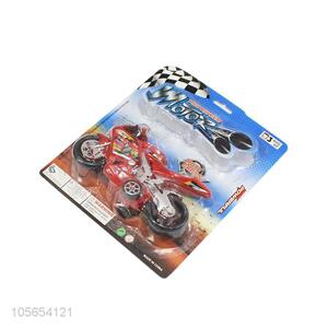 Fashion Design Plastic Inertial Motorcycles Toy Vehicle